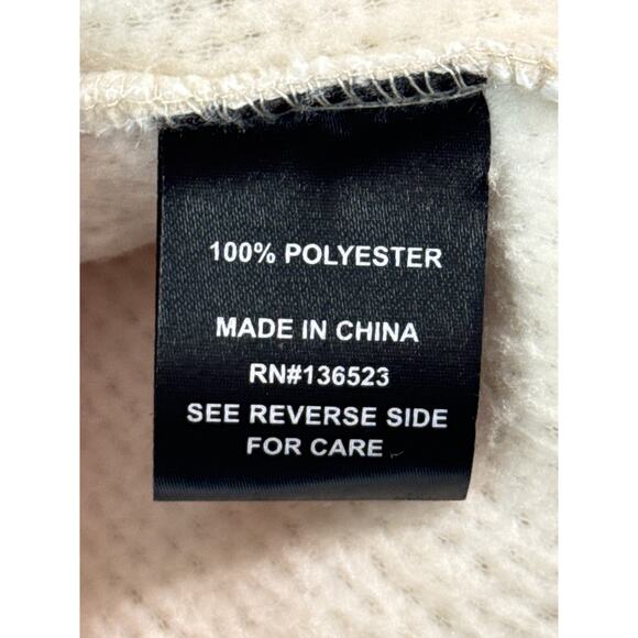 NWT Brooklyn Cloth Sherpa Quarter Zip Pullover Womens Size Medium Aztec Print - Picture 6 of 7